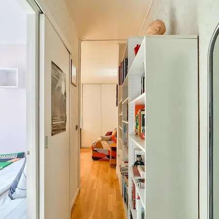1br Flat 2 Min Away From Metro Station Maraichers 아파트 *